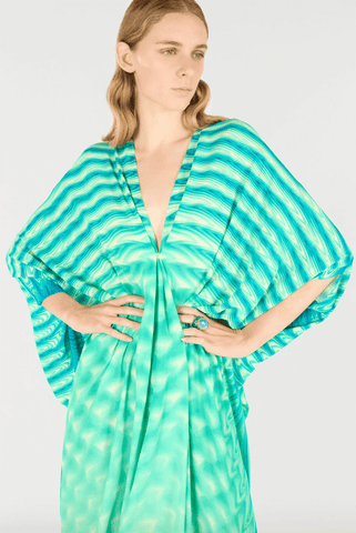 Caftan With All-Over Print