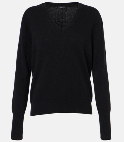 Cashair cashmere sweater in black