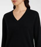 Cashair cashmere sweater in black