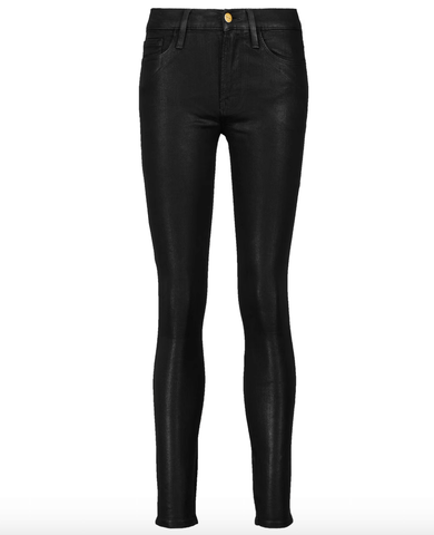 Le Skinny De Jeanne mid-rise jeans in black