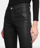 Le Skinny De Jeanne mid-rise jeans in black