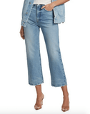 Le Jane High-Rise Straight Crop Jeans in rhode