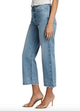 Le Jane High-Rise Straight Crop Jeans in rhode