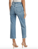 Le Jane High-Rise Straight Crop Jeans in rhode