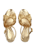 Zephyr sandal in gold