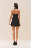 Aleshia black mini dress