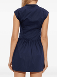 Rocca dress in deep blue