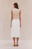 Taraji pearl top