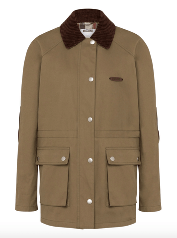 corduroy-collar utility jacket