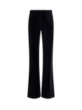 Cotton velvet trousers