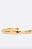 Choker in gold-tone brass