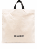 logo print tote bag