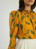 Mel silk blouse