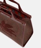 Love Trotter Small jacquard tote bag