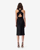 Calvino long dress in black